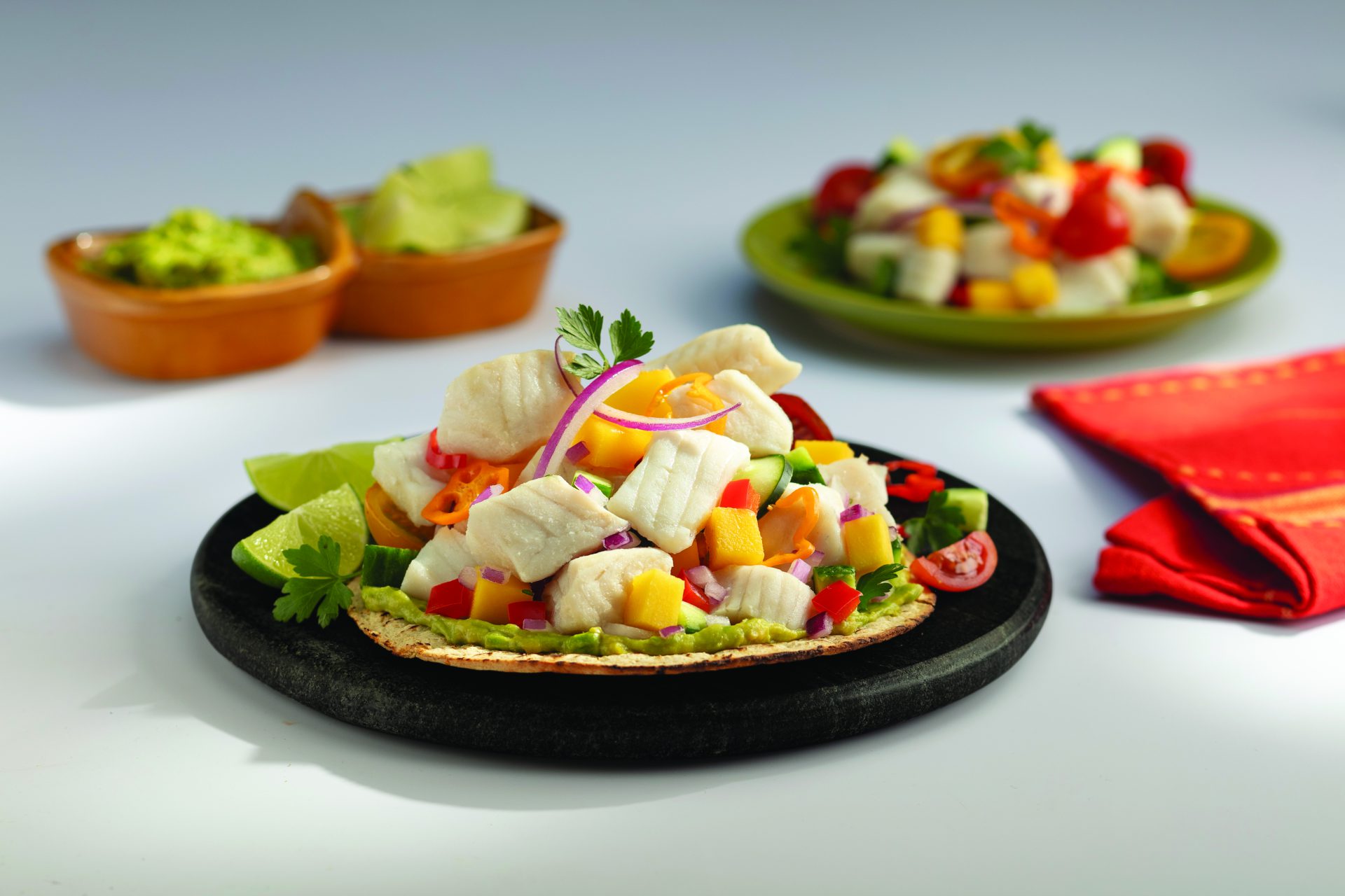 Ceviche de Tilapia Mango y Habanero